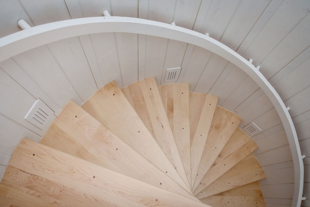 The Woodland House Spiral Stairs